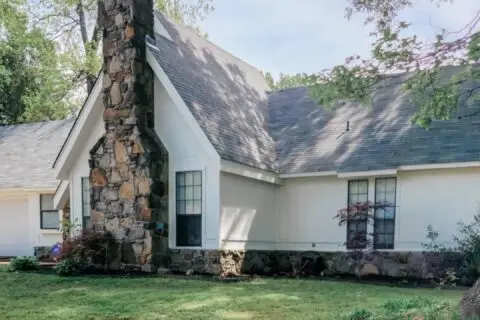 grey 3 tab shingle new roof installed by No Limit Roofing