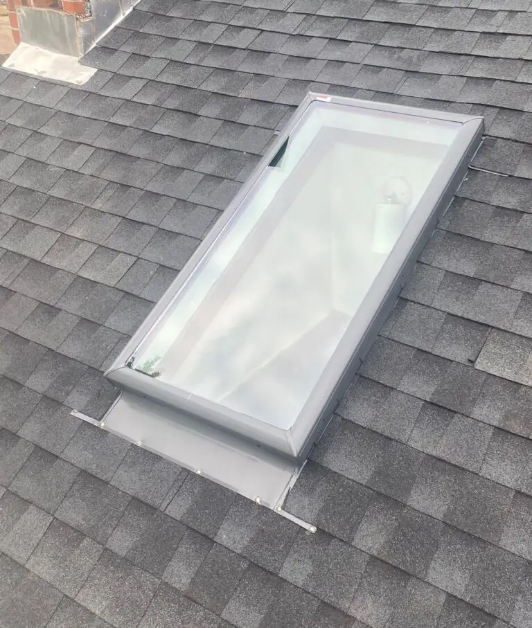 velus skylight installation by no limit roofing